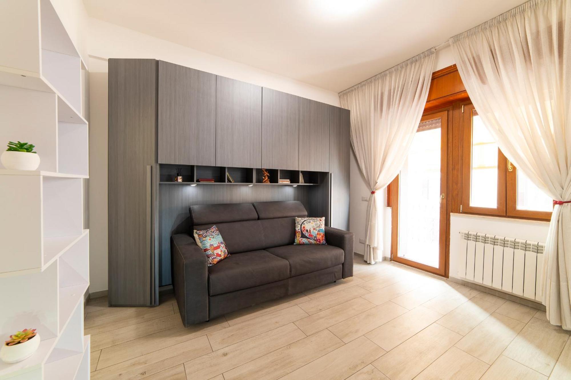Smart Home - Trilocale Con Parcheggio Privato Rome Extérieur photo